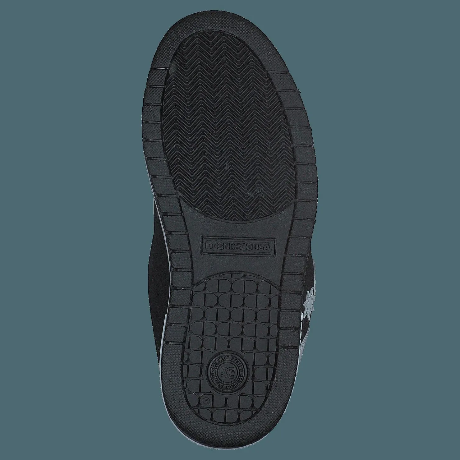 DC Shoes Court Graffik Black/white Svart New