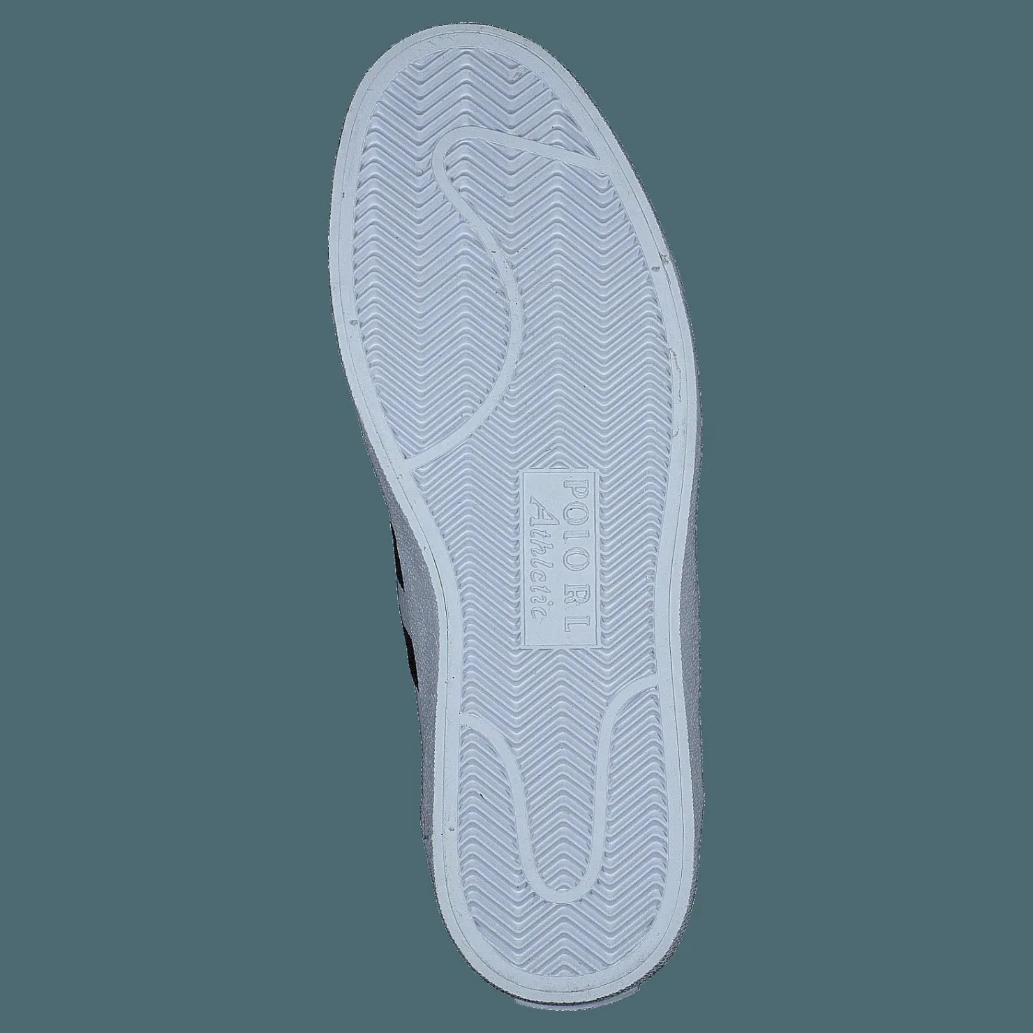 Polo Ralph Lauren Court Leather Sneaker White/Black Vit Outlet