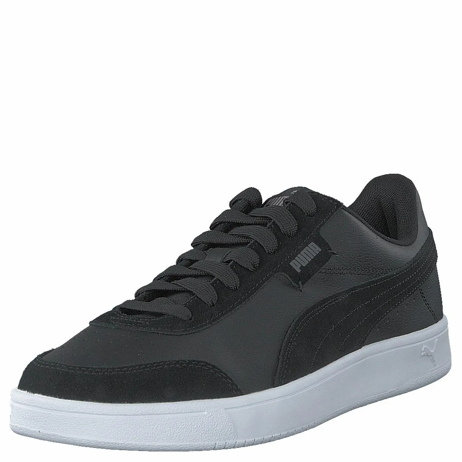 Puma Court Legend Lo Black-castlerock- Whi Svart