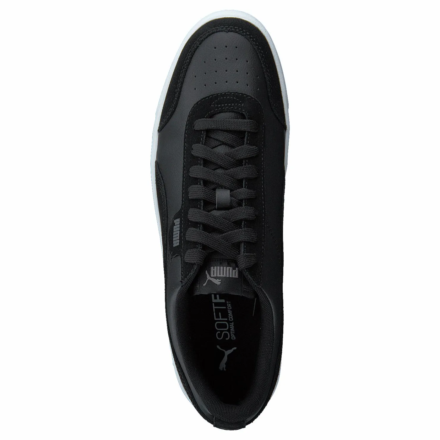 Puma Court Legend Lo Black-castlerock- Whi Svart