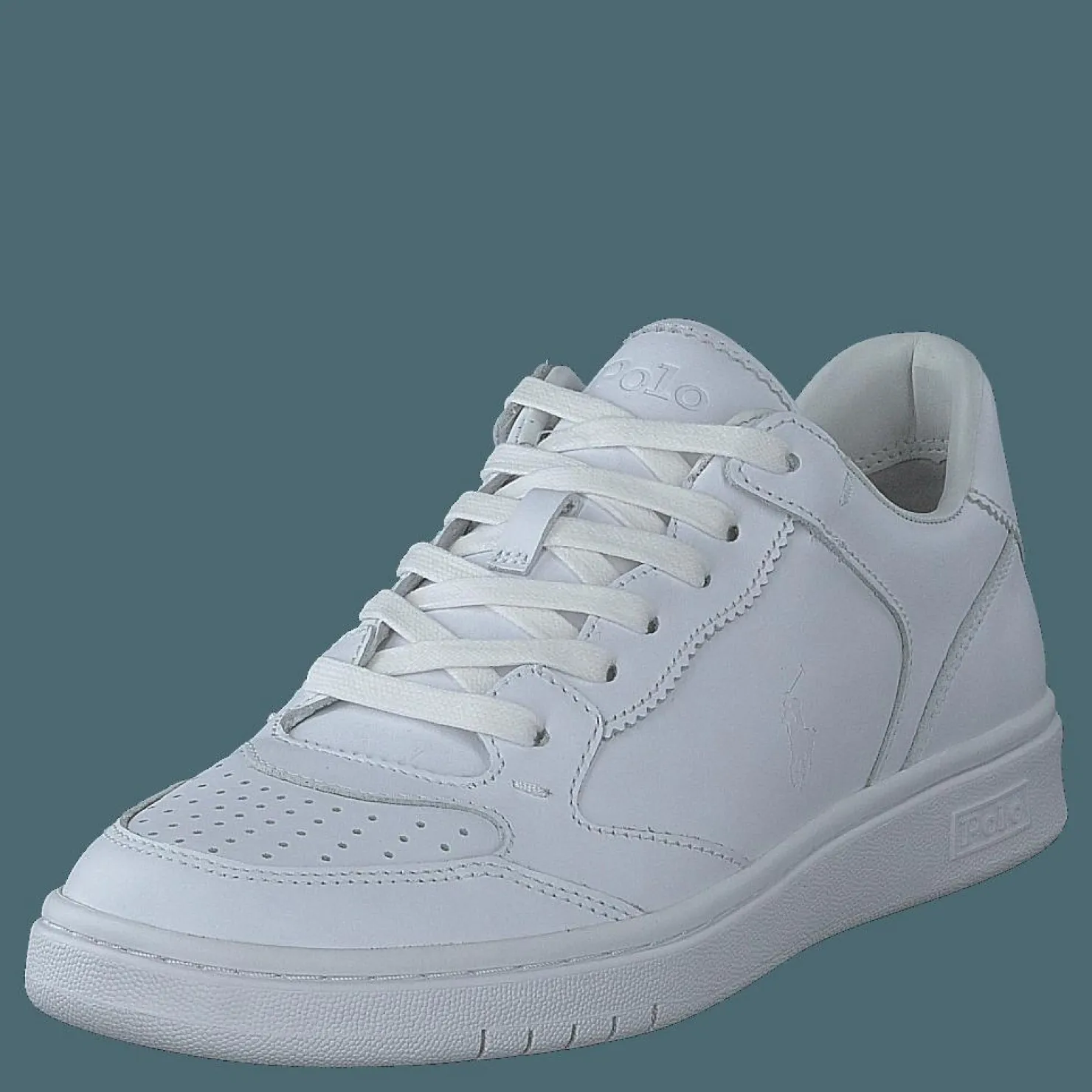 Polo Ralph Lauren Court Sneaker White Vit Best
