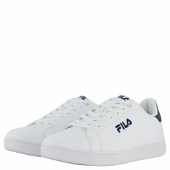 Fila Courtbay Linear White- Navy Vit Clearance