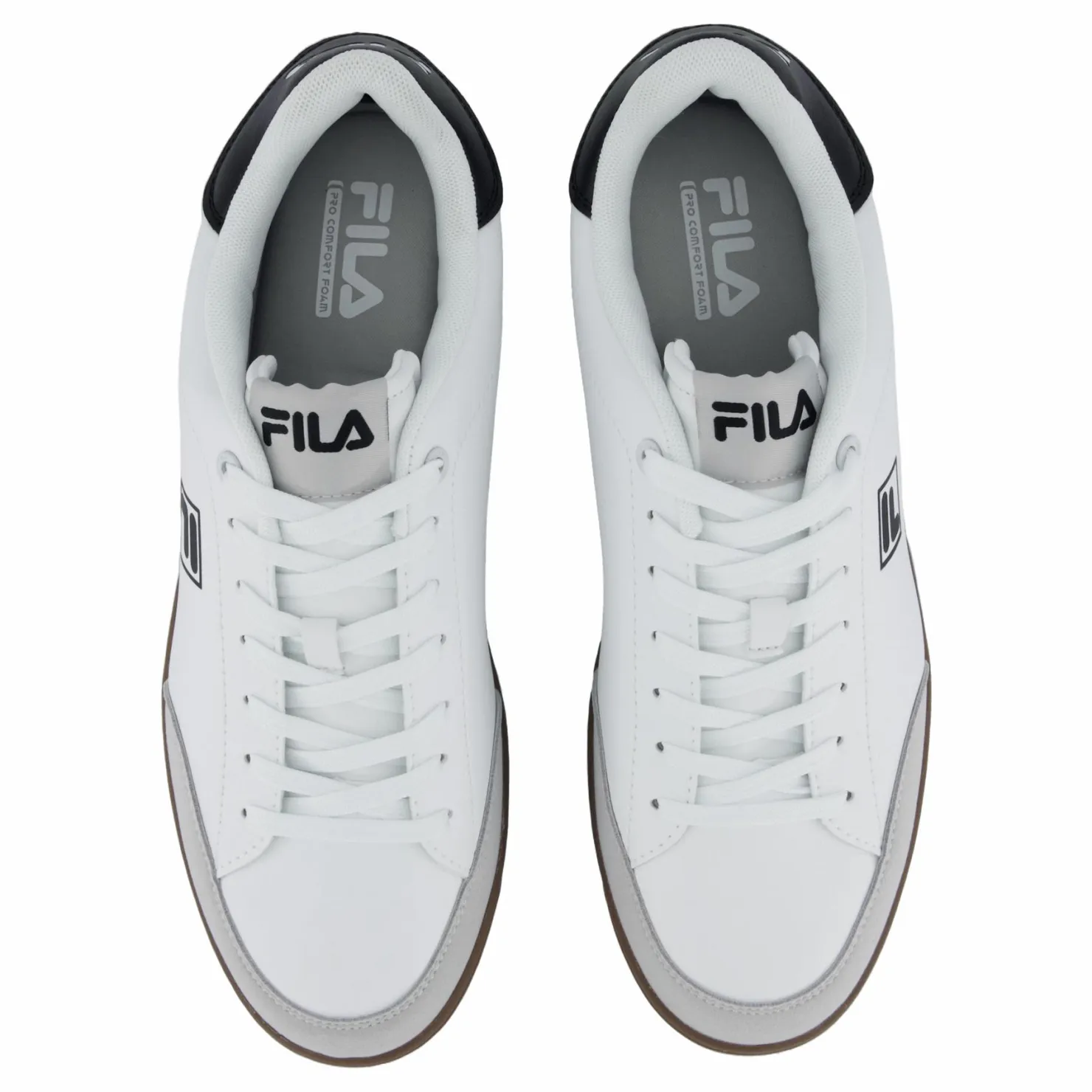 Fila Courtbay White-black Vit Hot