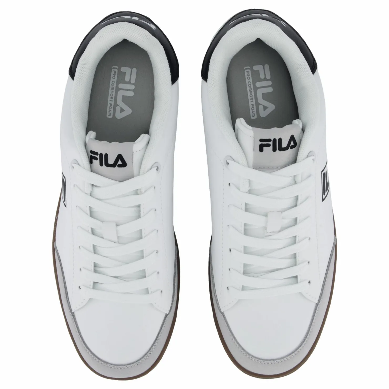 Fila Courtbay Wmn White-black Vit Hot