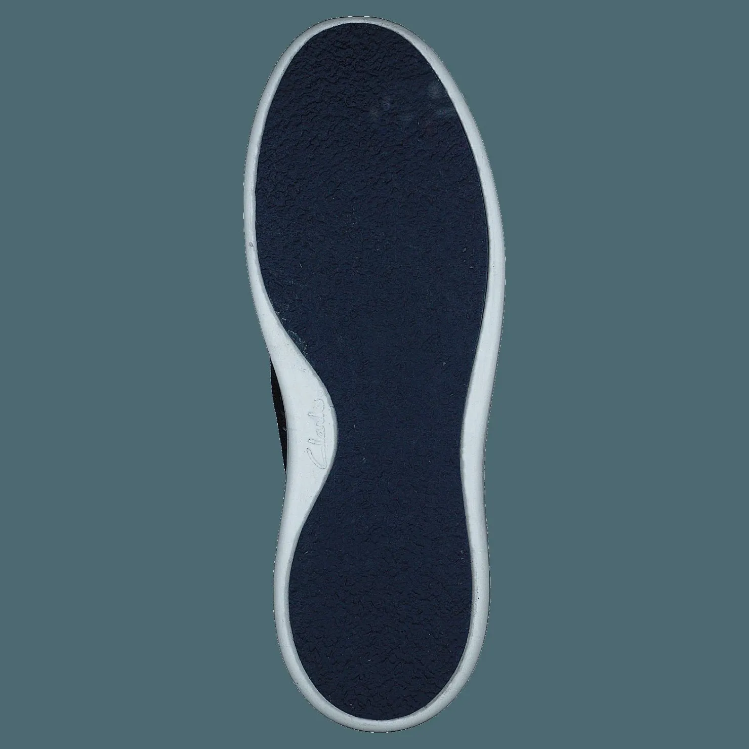 Clarks Courtlitewally Navy Suede Svart