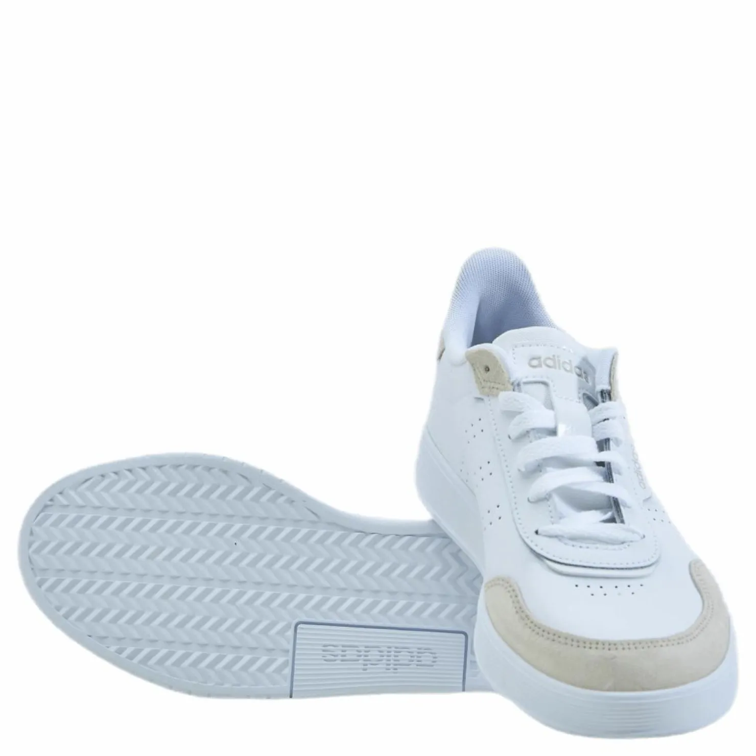 adidas Courtphase Shoes Cloud White / Cloud White / Aluminium Vit Discount