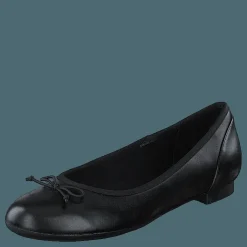 Clarks Couture Bloom Black Leather Svart Best