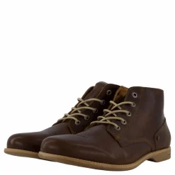 Sneaky Steve Crasher Leather Shoe Cognac Texas Brun
