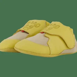 Affenzahn Crawling Shoe Leather Crawly Giraffe Yellow Outlet