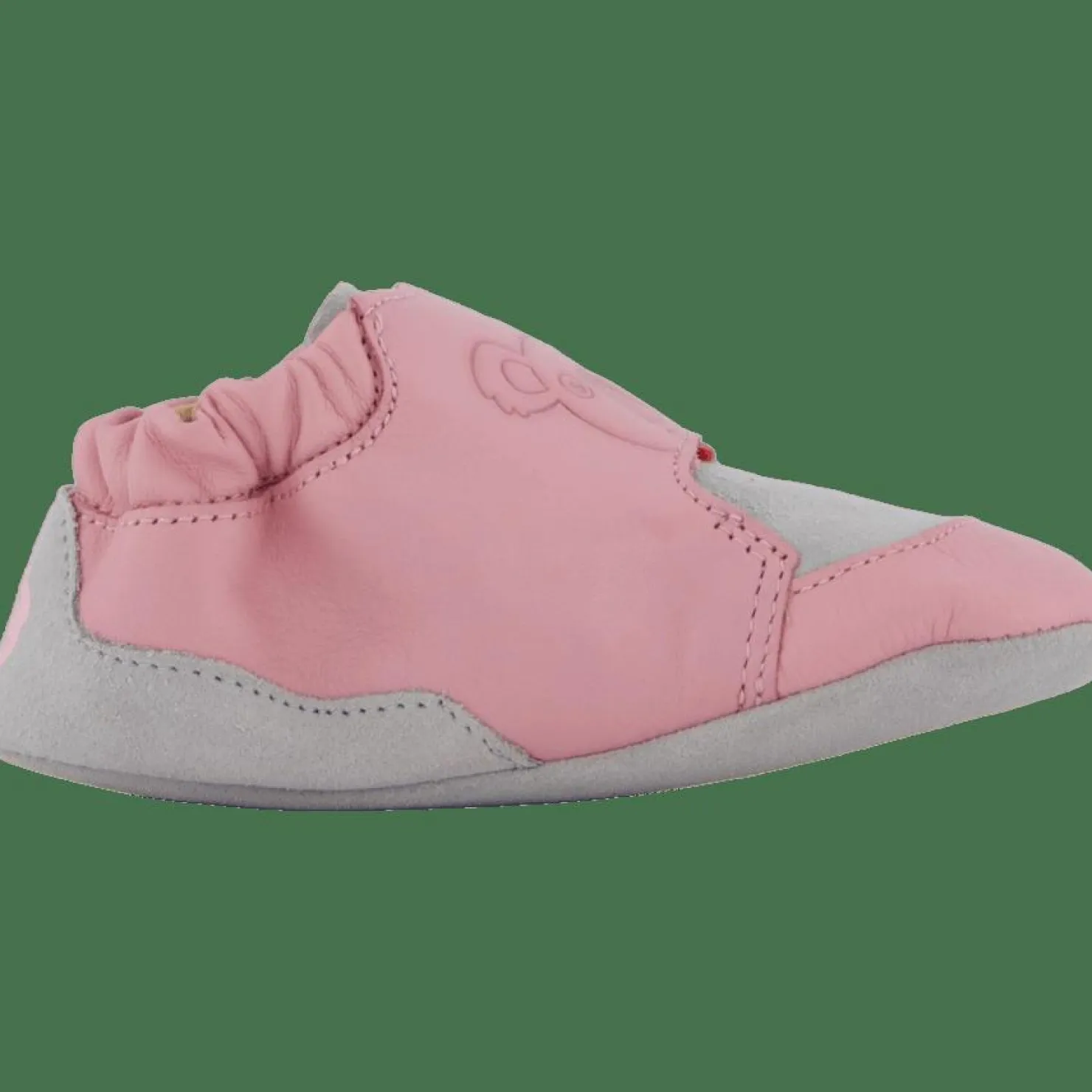 Affenzahn Crawling Shoe Leather Crawly Koala Pink Hot