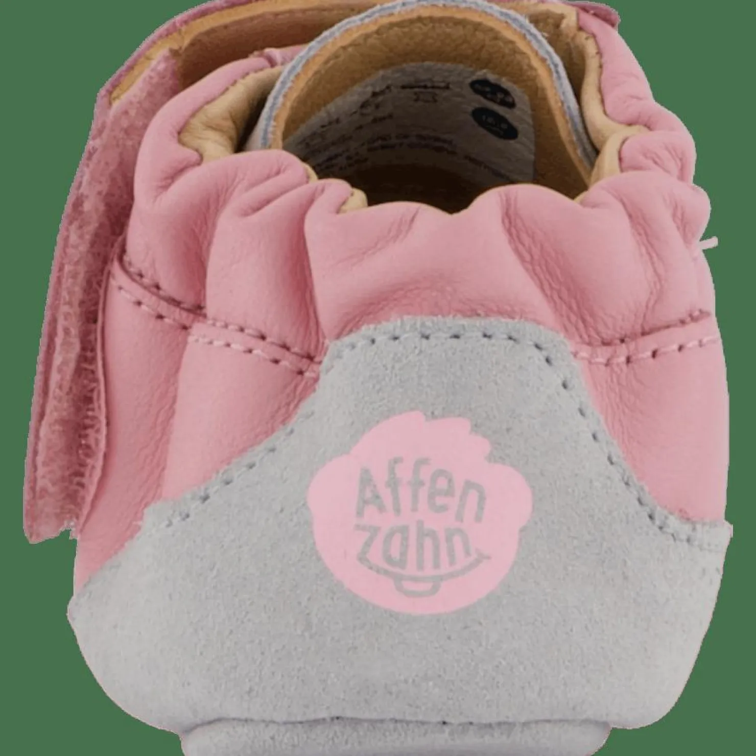 Affenzahn Crawling Shoe Leather Crawly Koala Pink Hot