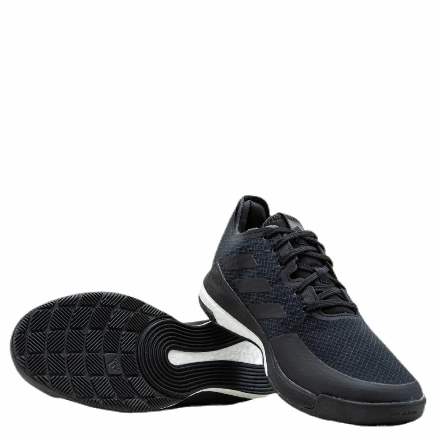 adidas Crazyflight Shoes Core Black / Core Black / Core Black Svart New