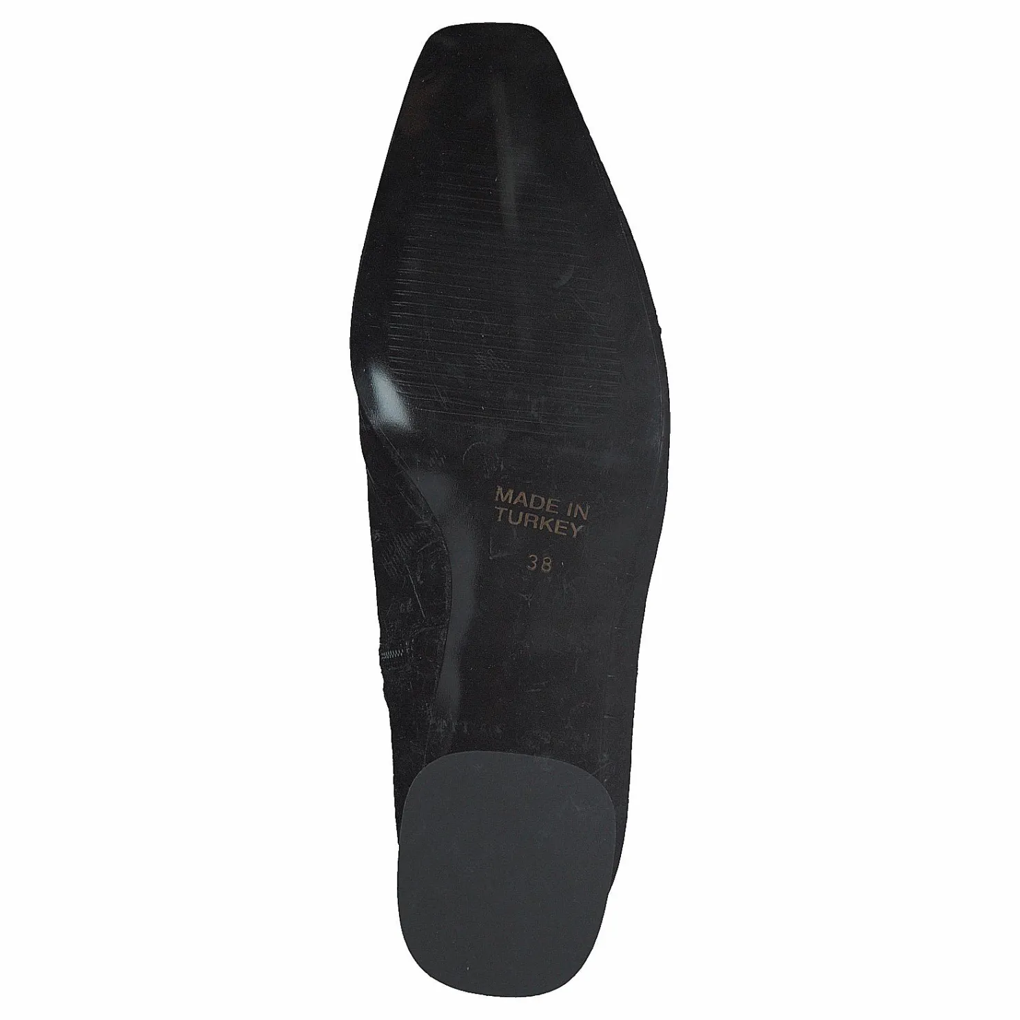 NA-KD Croco Basic Boots Black Svart Online