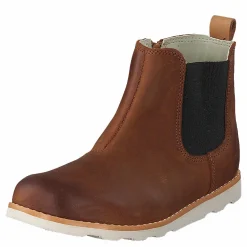 Clarks Crown Halo T Tan Leather Brun Online