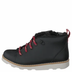 Clarks Crown Tor T Black Leather Svart Online