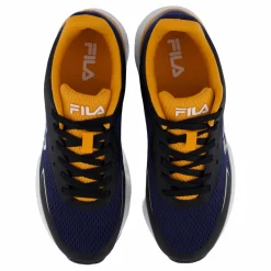 Fila Crusher Teens Black-dark Cheddar Blå Hot