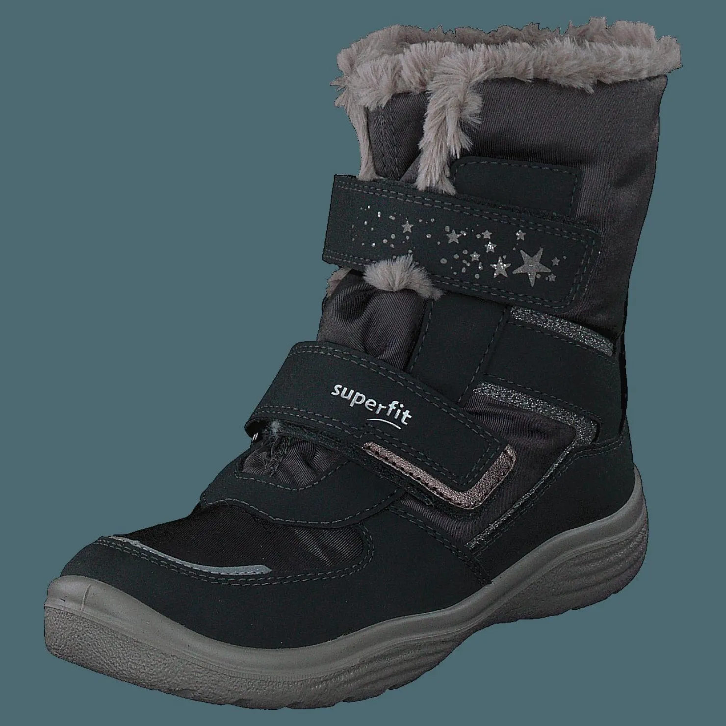 Superfit Crystal Grey Svart Best