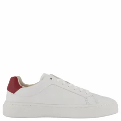 Calvin Klein Cupsole Lace Up W/ml Lth Bright White/winery Vit Online