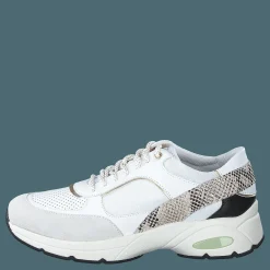 Geox D Alhour White/off White Vit Clearance