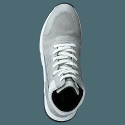 Geox D Falena B Abx B - Nappa+suede Light Grey Grå Hot
