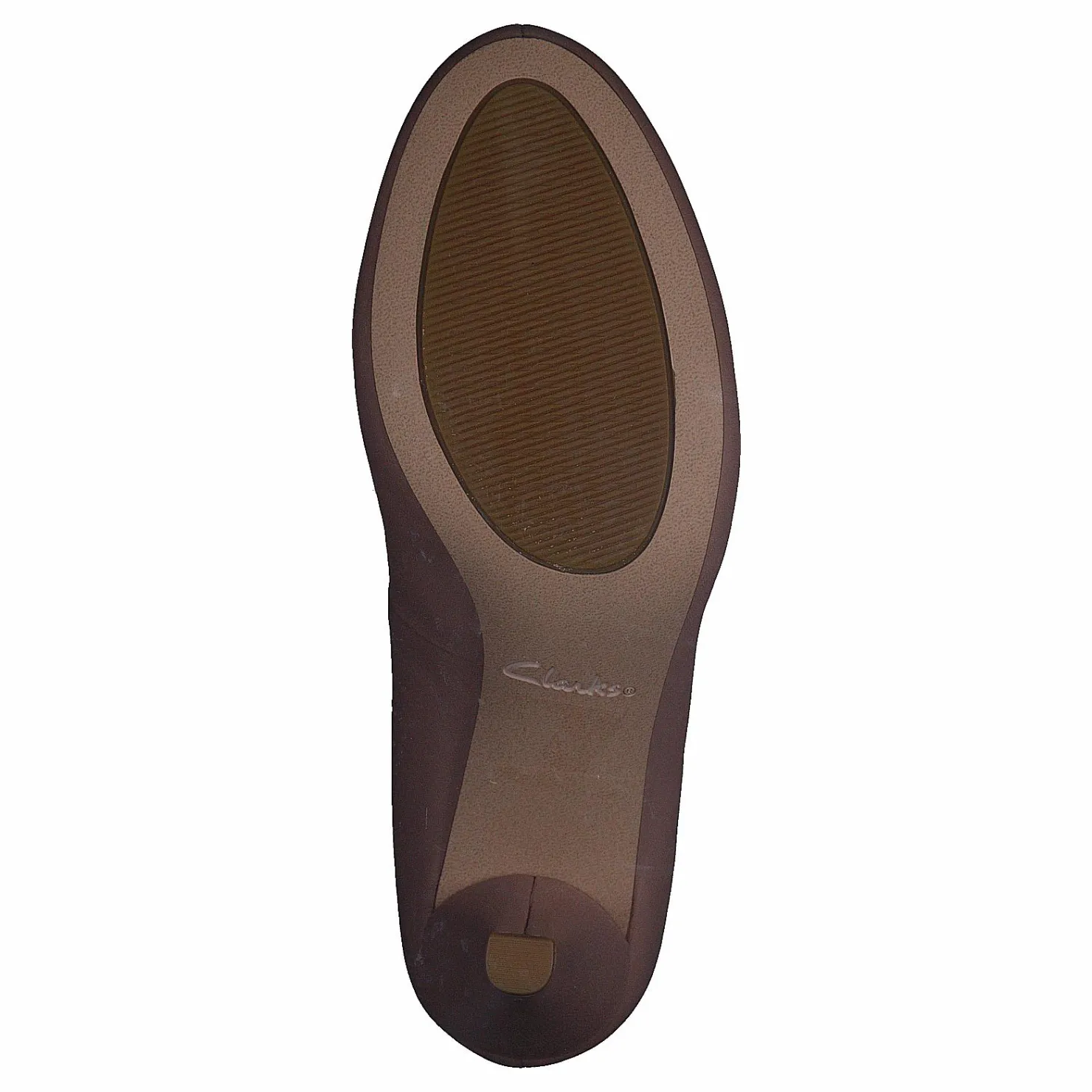 Clarks Dalia Rose Nude Leather Röd Sale