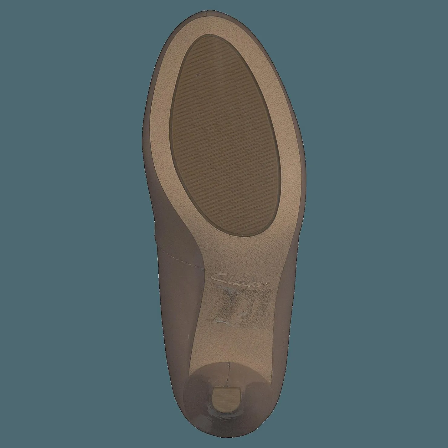 Clarks Dalia Rose Nude Patent Brun Outlet