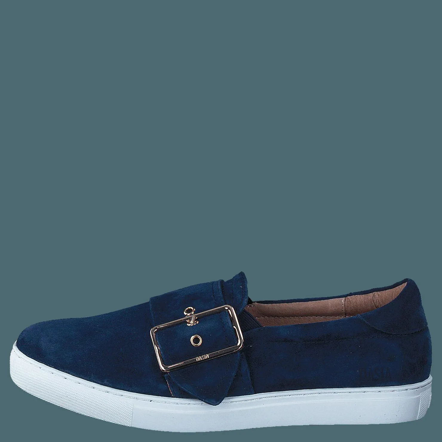 Dasia Daylily Navy Buckle Navy Blå Sale