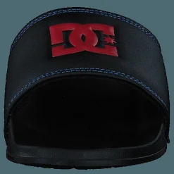 DC Shoes Dc Slide Black/red Print Svart Online