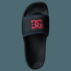 DC Shoes Dc Slide Black/red Print Svart Online