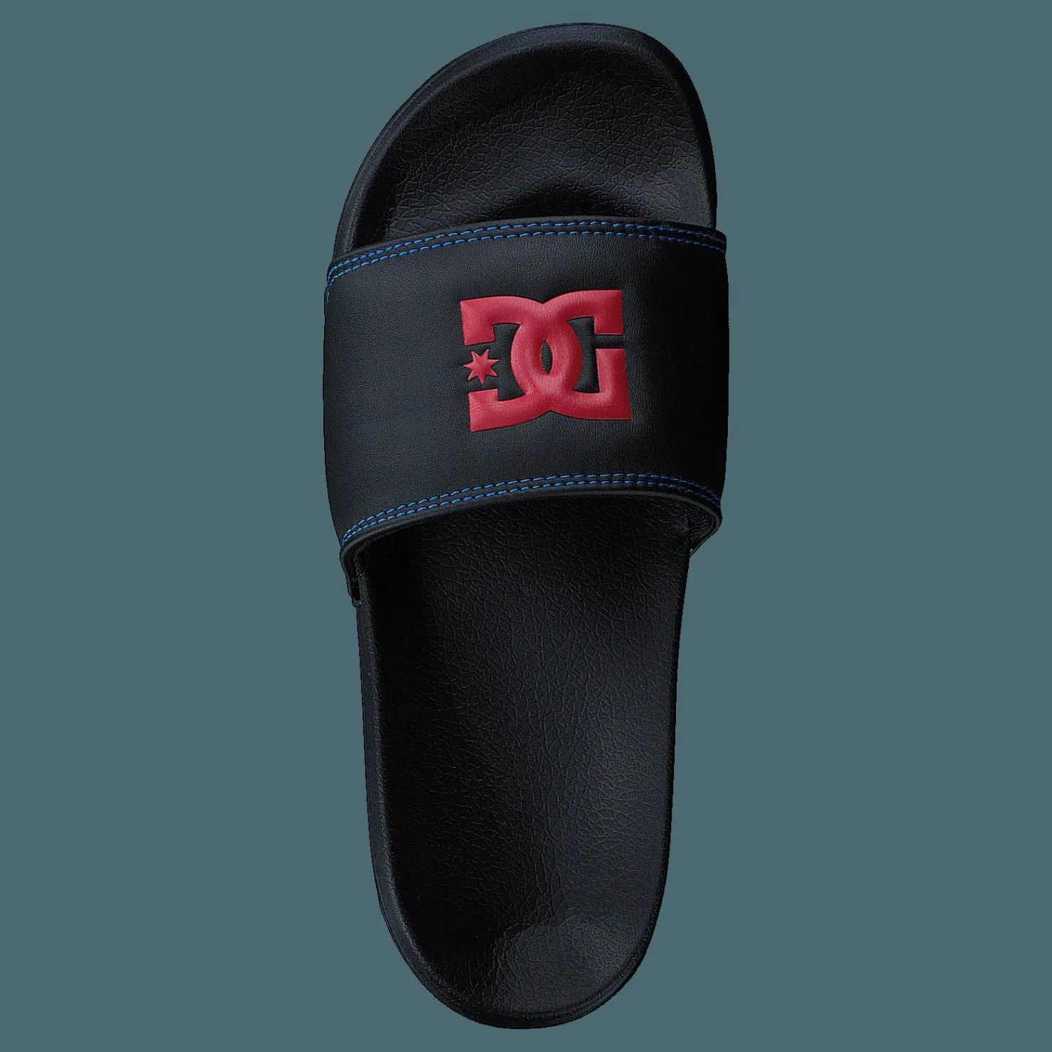 DC Shoes Dc Slide Black/red Print Svart Online