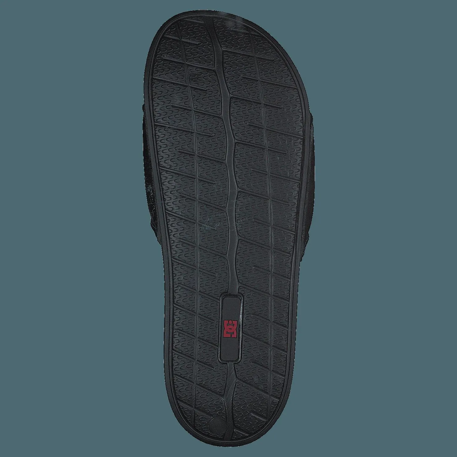 DC Shoes Dc Slide Black/red Print Svart Online