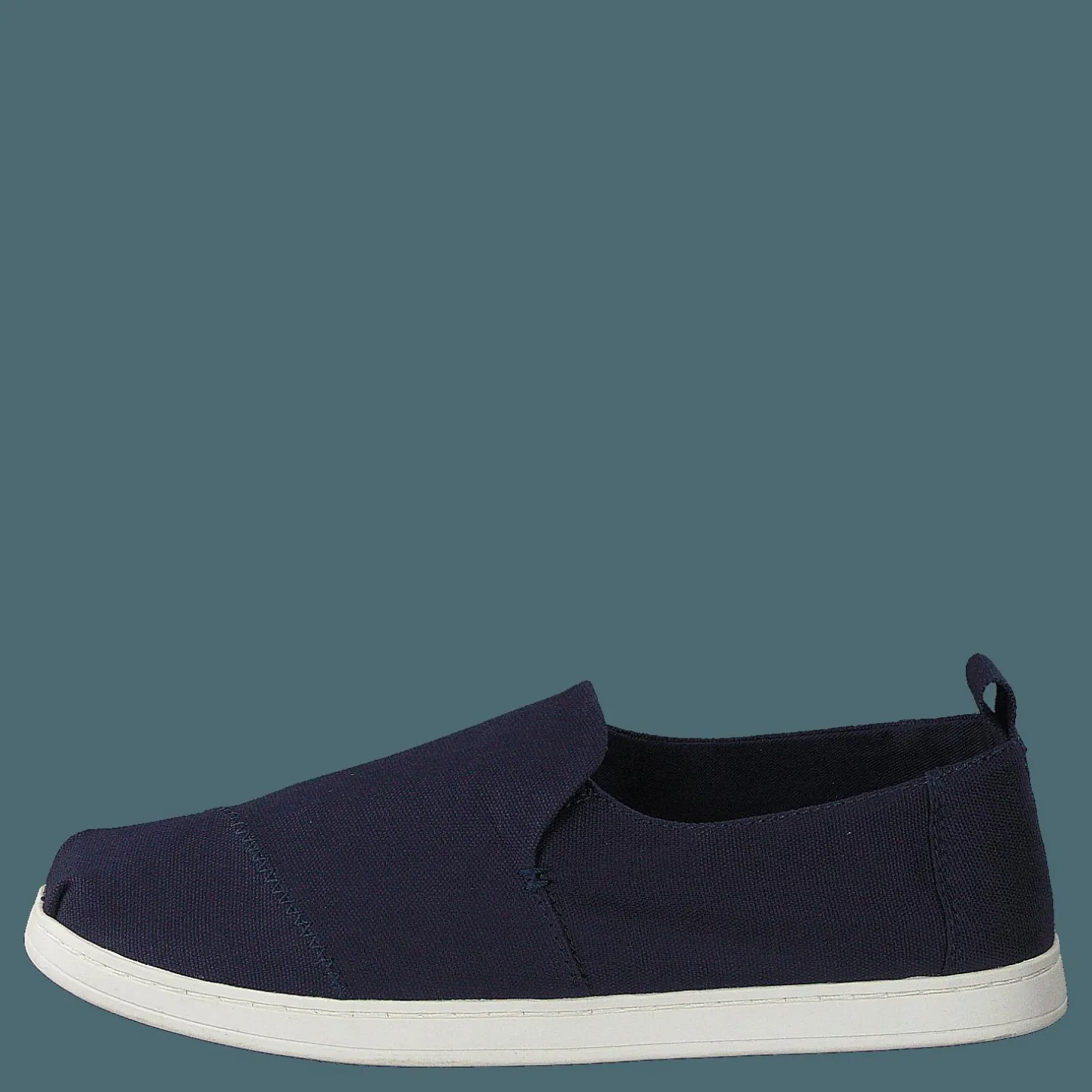 Toms Deconstructed Alpargata Navy Canvas Blå Best