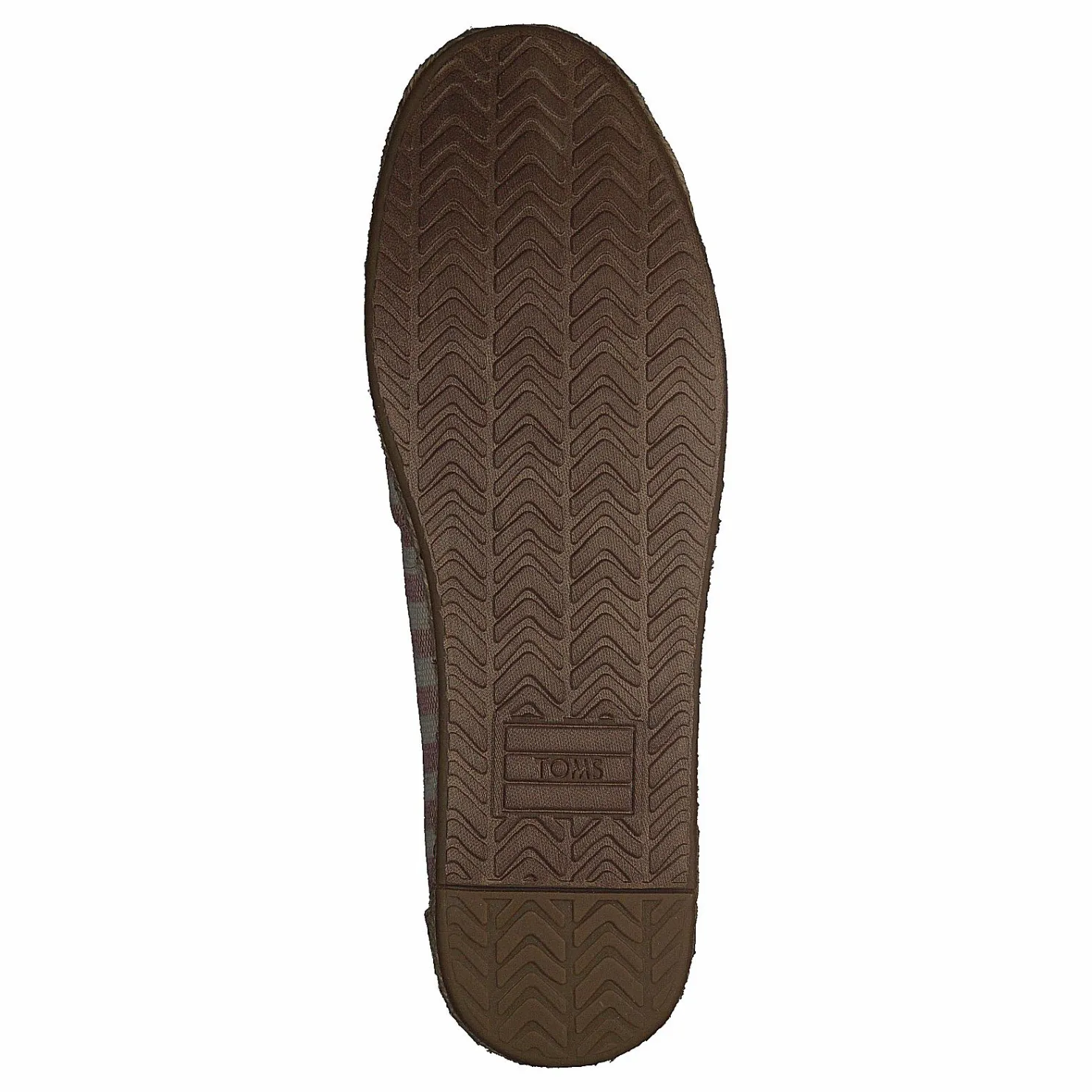 Toms Deconstructed Alpargata Rope Red Woven Stripe Beige Online