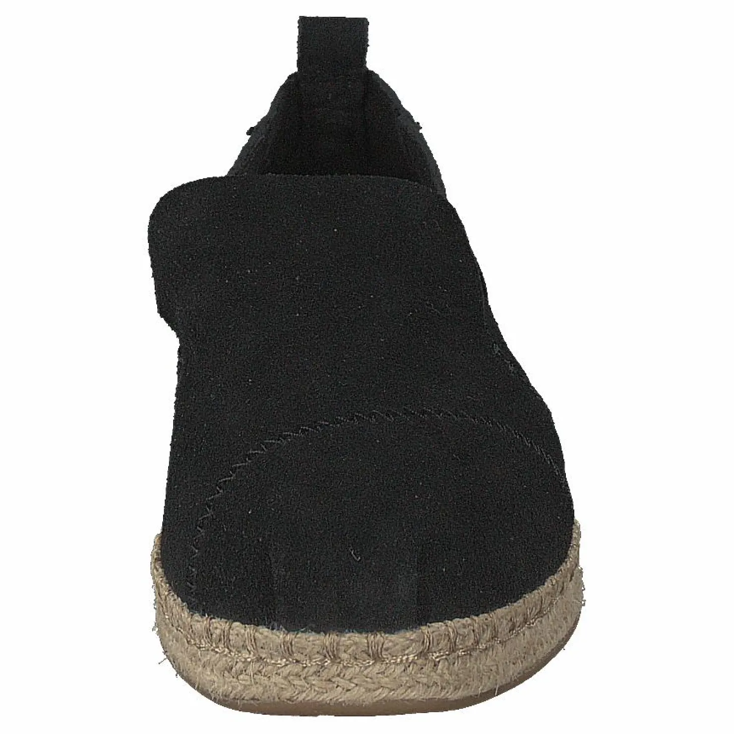 Toms Deconstructed Alpargata Rope Black Suede Svart Clearance