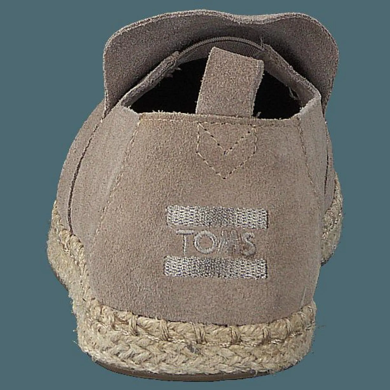 Toms Decontructed Alpergata Taupe Suede Brun New