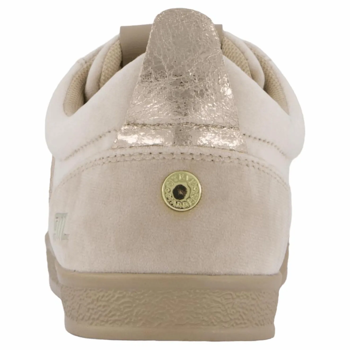 Steve Madden Degree Blush Velv Beige New