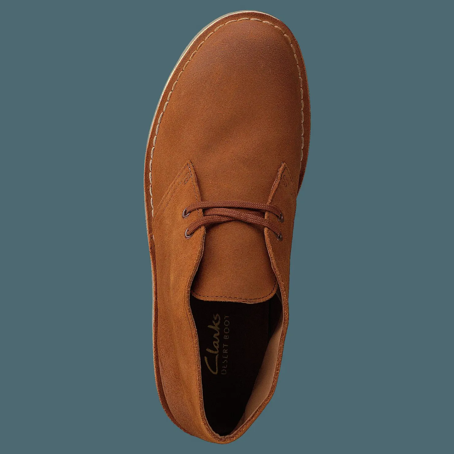 Clarks Desert Boot2 Dark Tan Suede Brun Discount
