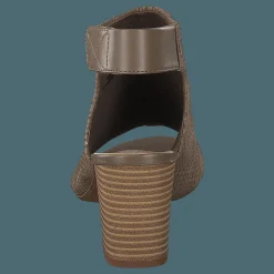 Clarks Deva Bell Oliv Interest Nubuck Brun Online