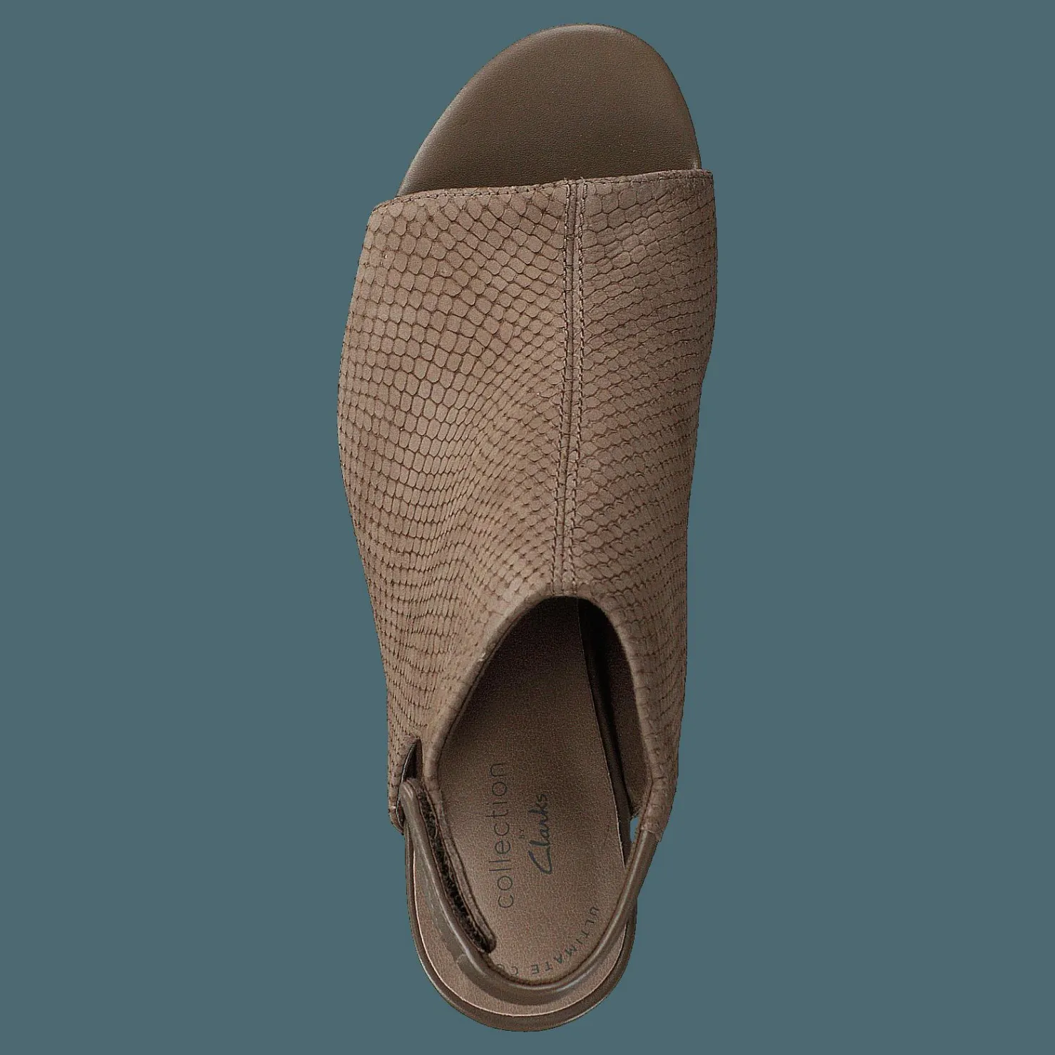 Clarks Deva Bell Oliv Interest Nubuck Brun Online