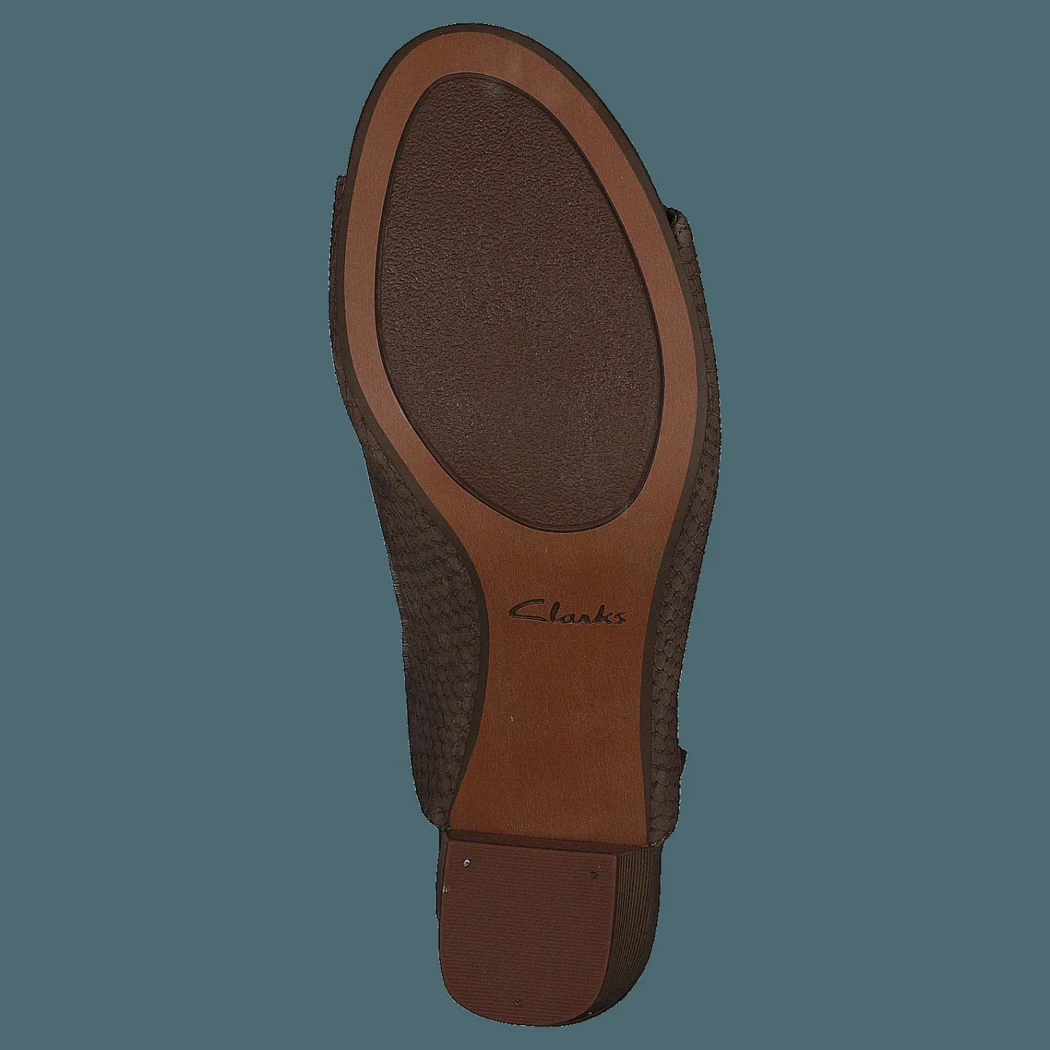Clarks Deva Bell Oliv Interest Nubuck Brun Online