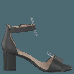 Clarks Deva Mae Black Leather Brun Discount