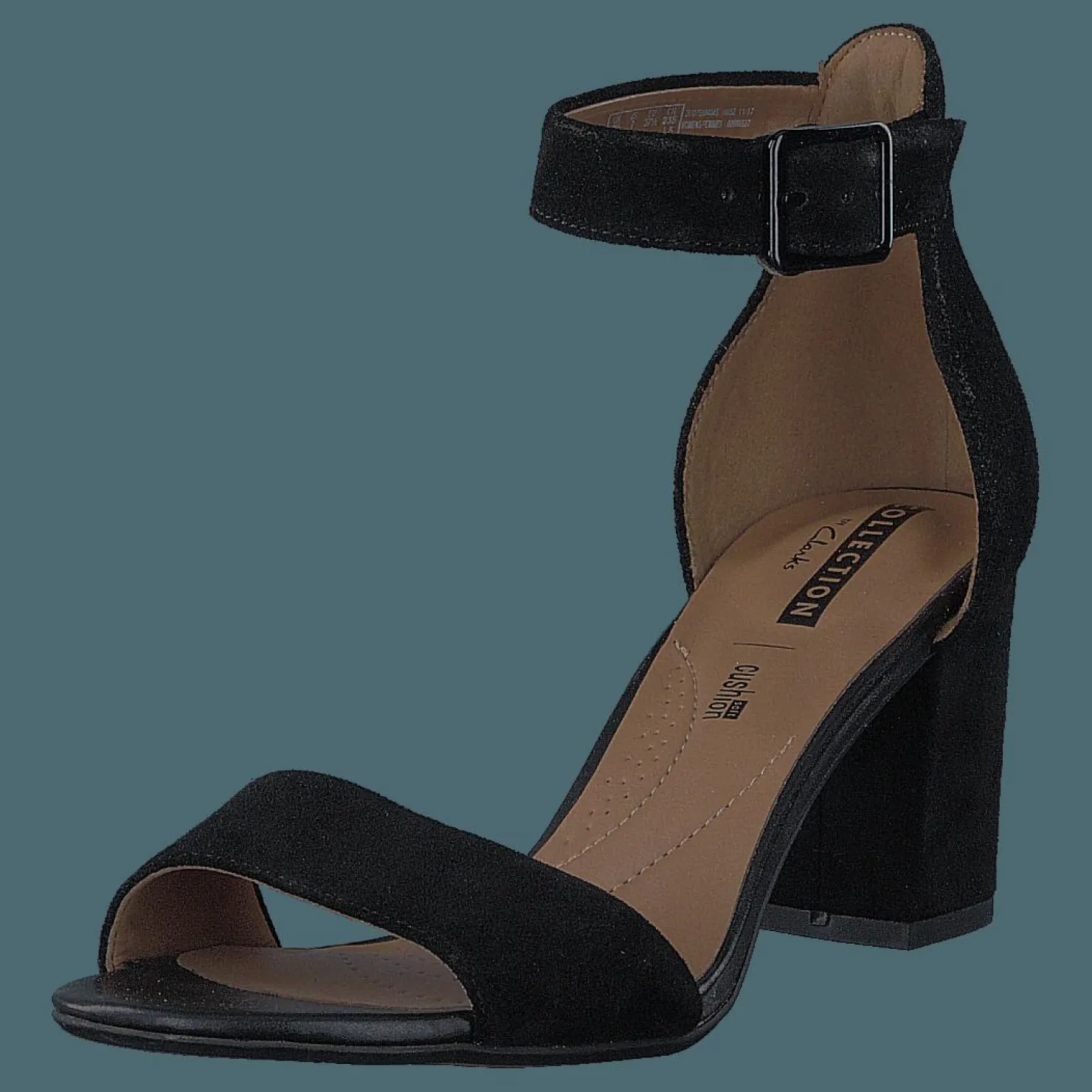 Clarks Deva Mae Black Sde Svart