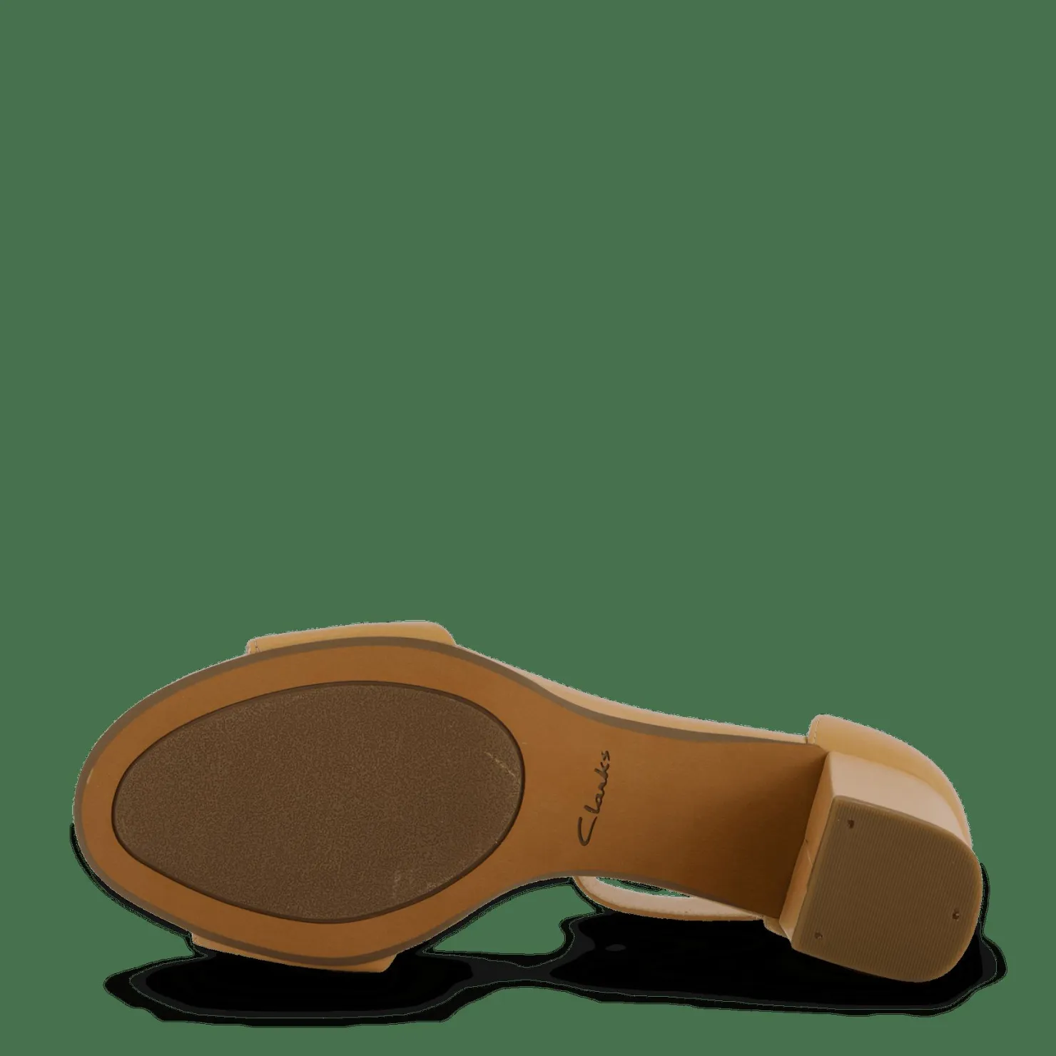 Clarks Deva Mae Camel Leather Beige Discount