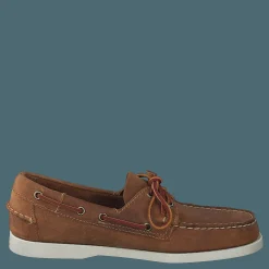 Sebago Docksides Crazy H Brown Tan Brun