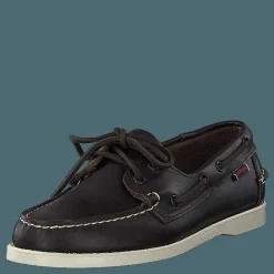 Sebago Docksides Portland Dark Brown Brun Hot
