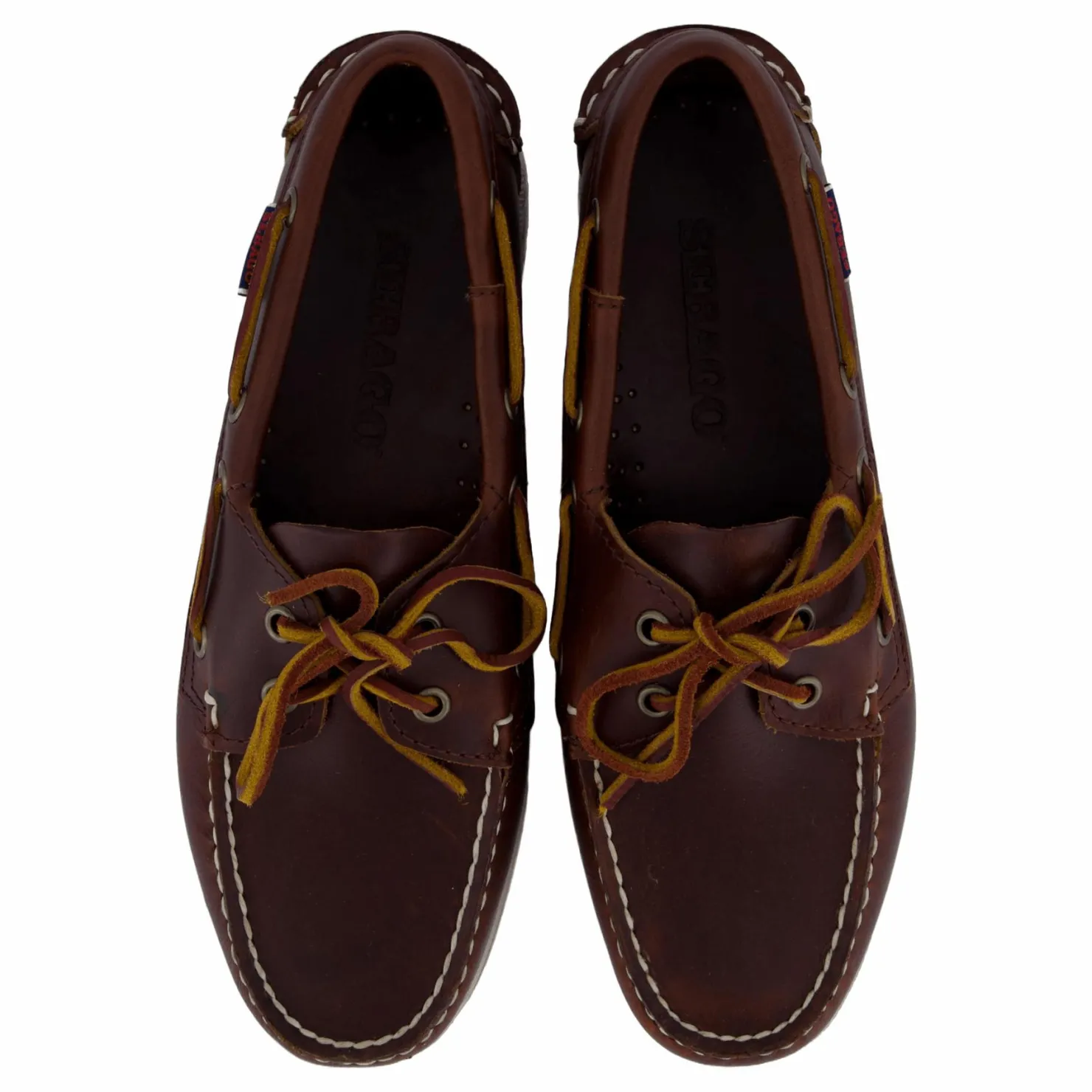Sebago Docksides Portland Waxed W Brown Brun Sale