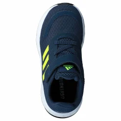 adidas Duramo SL Shoes Crew Navy / Solar Yellow / Halo Silver Blå Discount