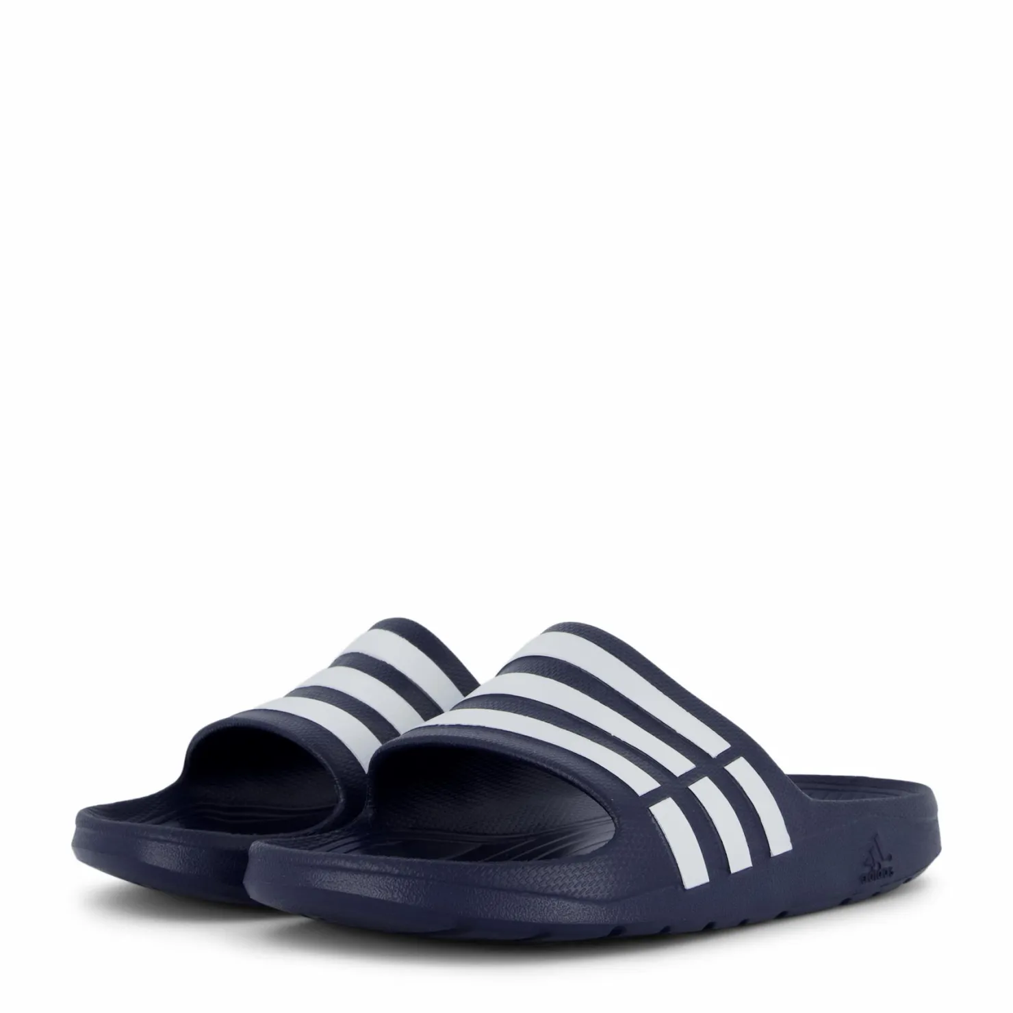 adidas Duramo Slides Dark Blue / White / Dark Blue Blå Best