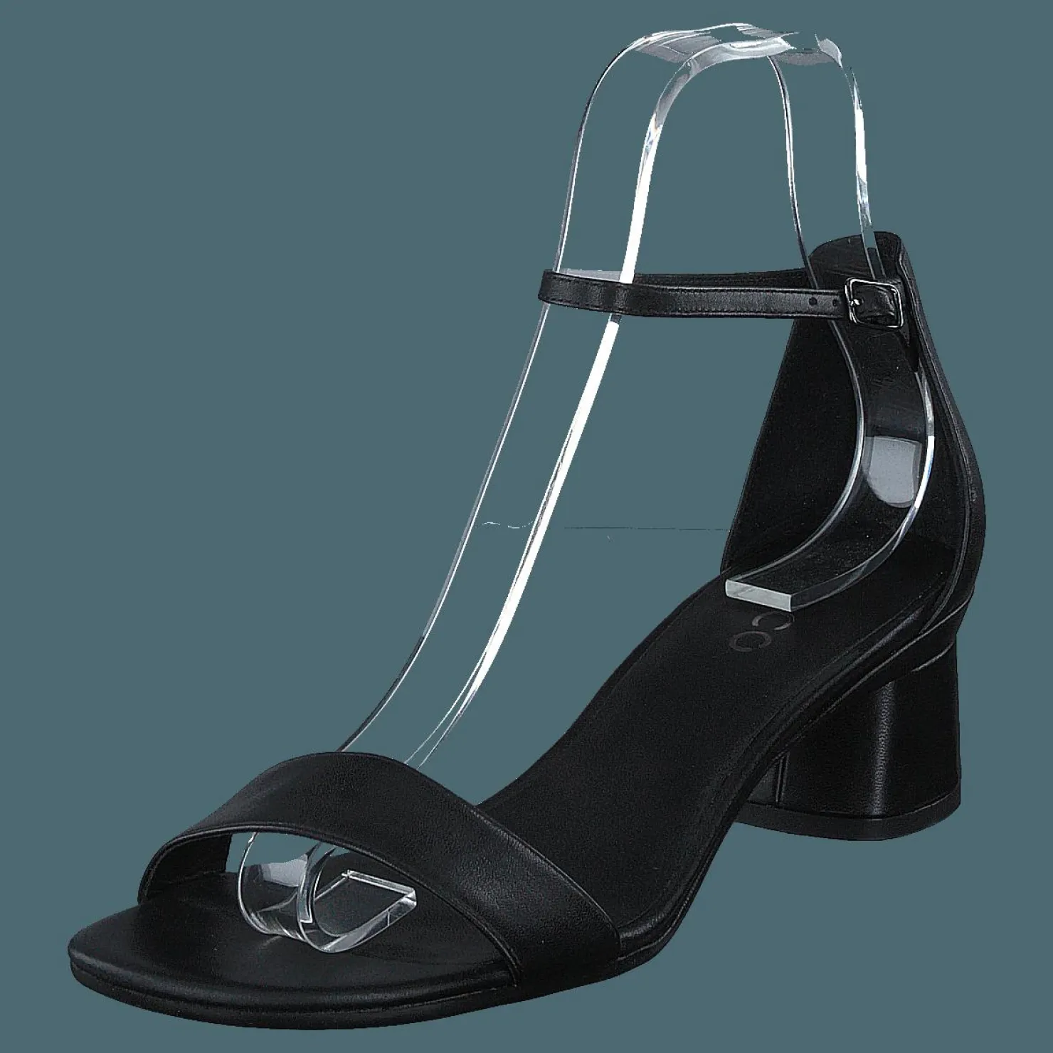 ECCO Elevate 45 Block Sandal Black Svart Discount