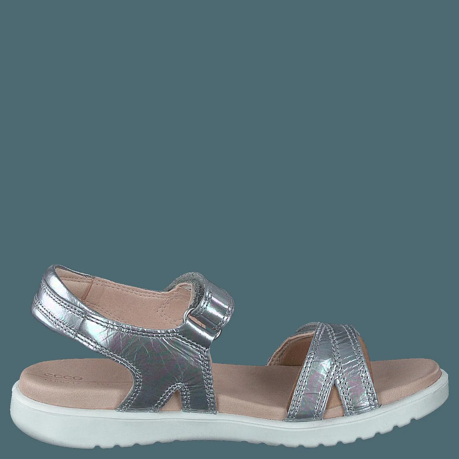 ECCO Flora Silver Iridescent Grå Discount